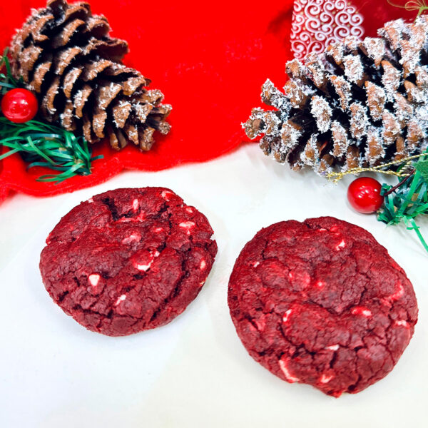 Galleta Red Velvet Navideña